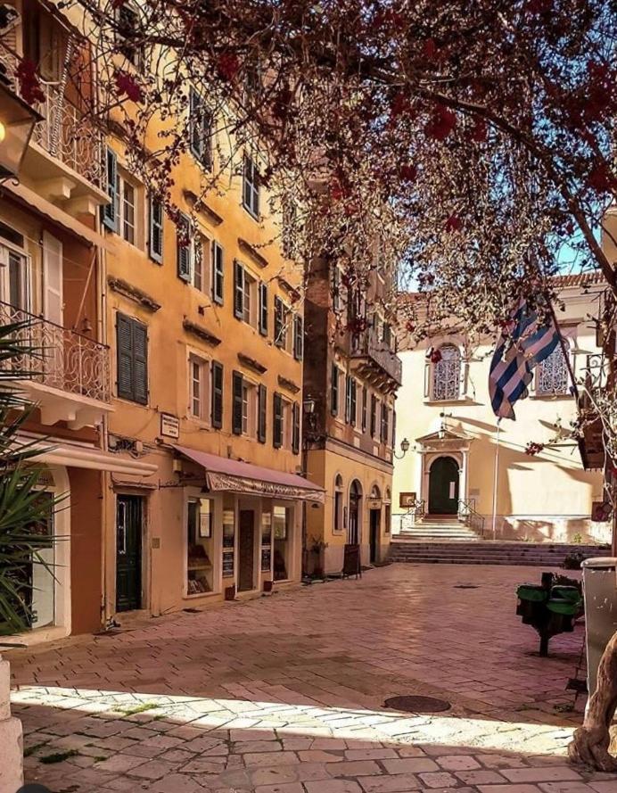 Leone Old Town Apartment Corfu  Exterior foto